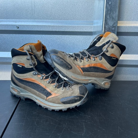 La Sportiva Other - La Sportiva Gore-Tex Hiking Boots Mens Size 8.5 Tan Black Made in Italy